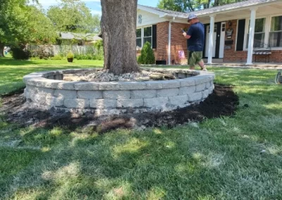 Efficient landscaping contractor
