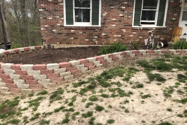 Retaining Wall Installation